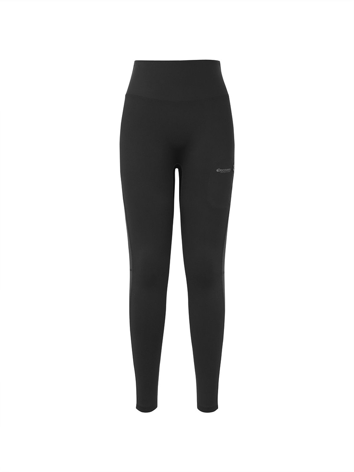 디스커버리 익스페디션(DISCOVERY EXPEDITION) 여성 우븐 하이브리드 레깅스 (BLACK)