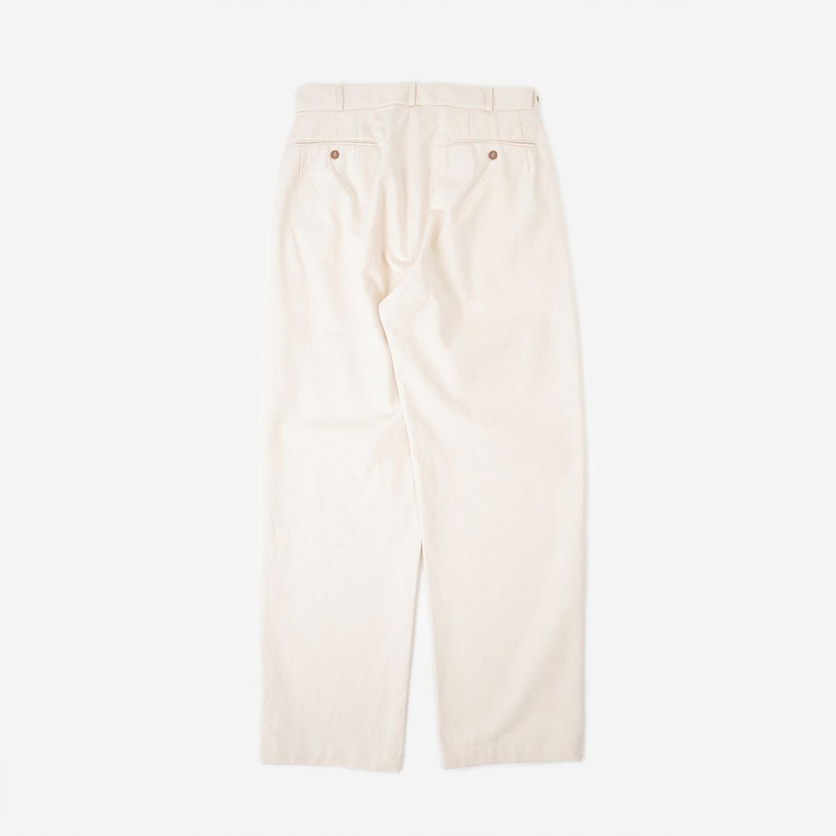 와이엠씨엘케이와이(YMCL KY) German Type Navy Tropical Pants - Natural