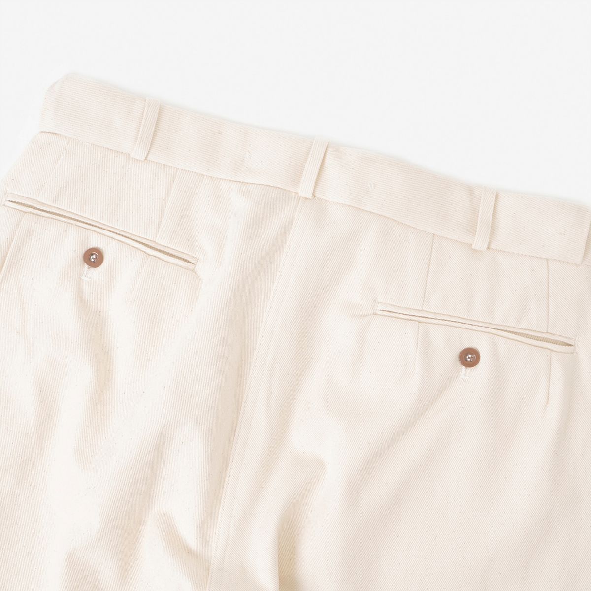 와이엠씨엘케이와이(YMCL KY) German Type Navy Tropical Pants - Natural