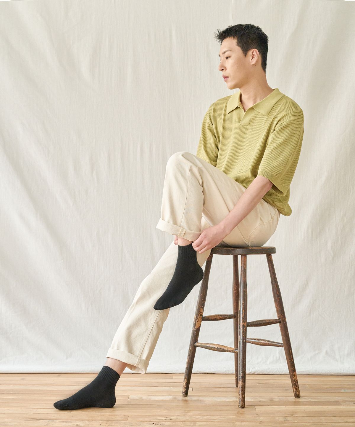룰루렐라(LULULELA) [10pack]원데이 심플 단목 양말