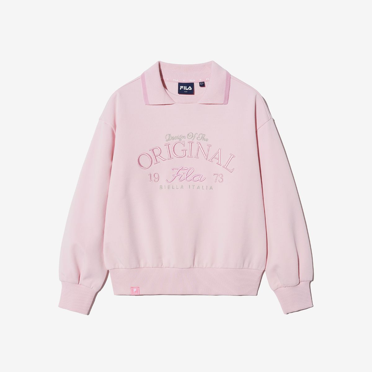 휠라 키즈(FILA KIDS) 여아 카라 맨투맨(FK2POH1305FSPN)