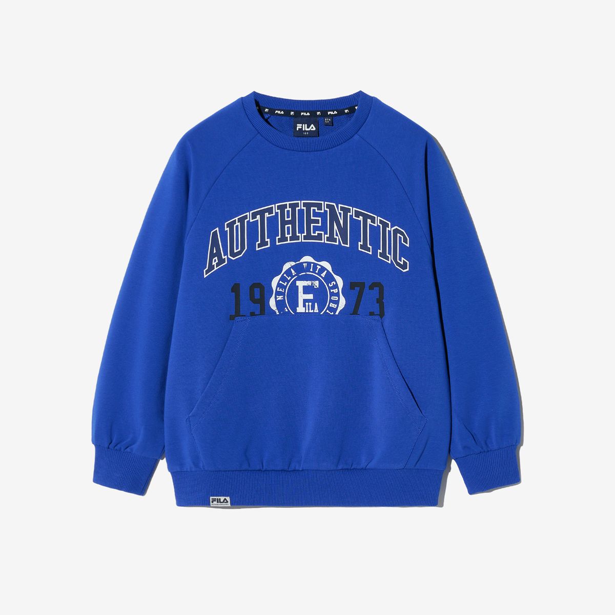 휠라 키즈(FILA KIDS) 캠퍼스 바시티 맨투맨(FK2POH1302XCBT)