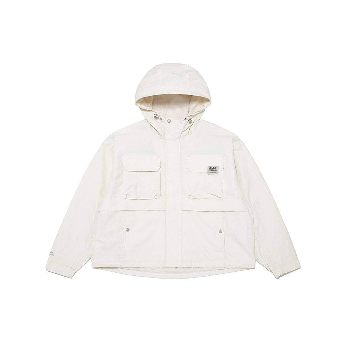 코닥(KODAK) 에센셜 안감 후드 자켓 우먼 IVORY