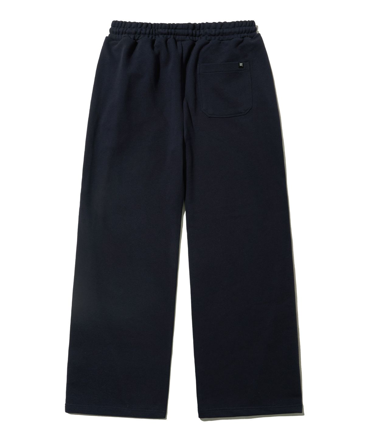 브라운브레스(BROWNBREATH) TWO TUCK WIDE TAG SWEAT PANTS - NAVY