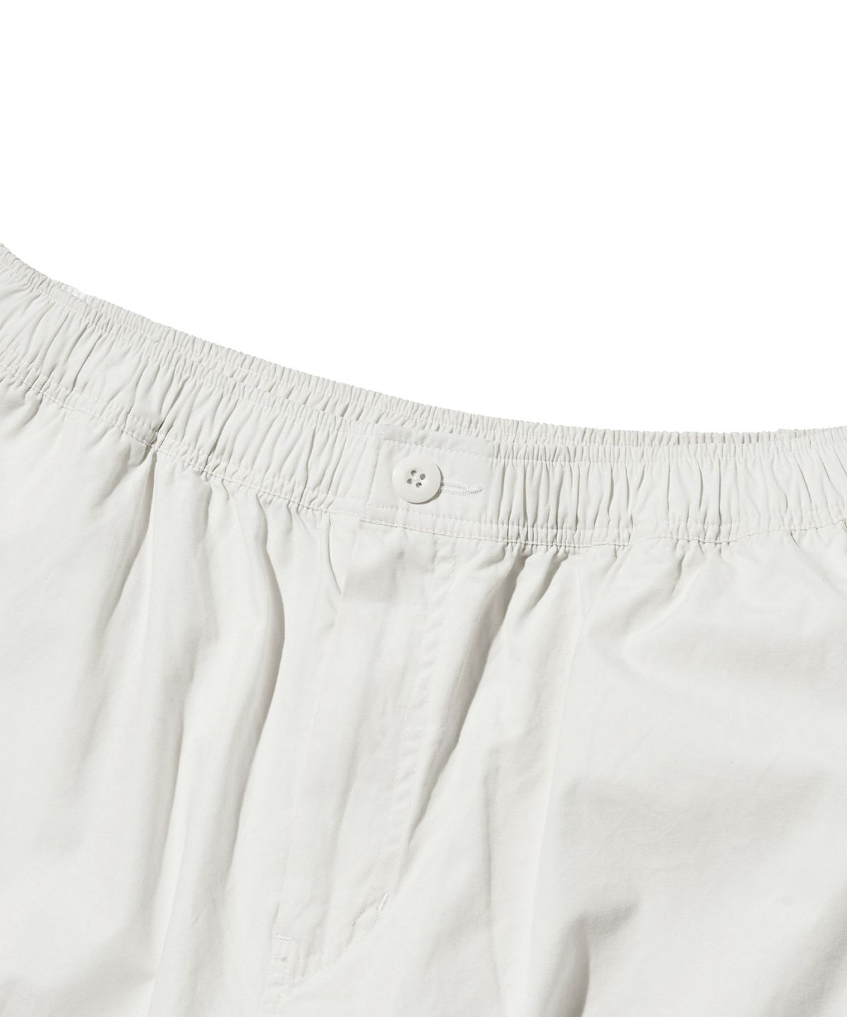 브라운브레스(BROWNBREATH) TAG WASHED CARGO PANTS - CREAM