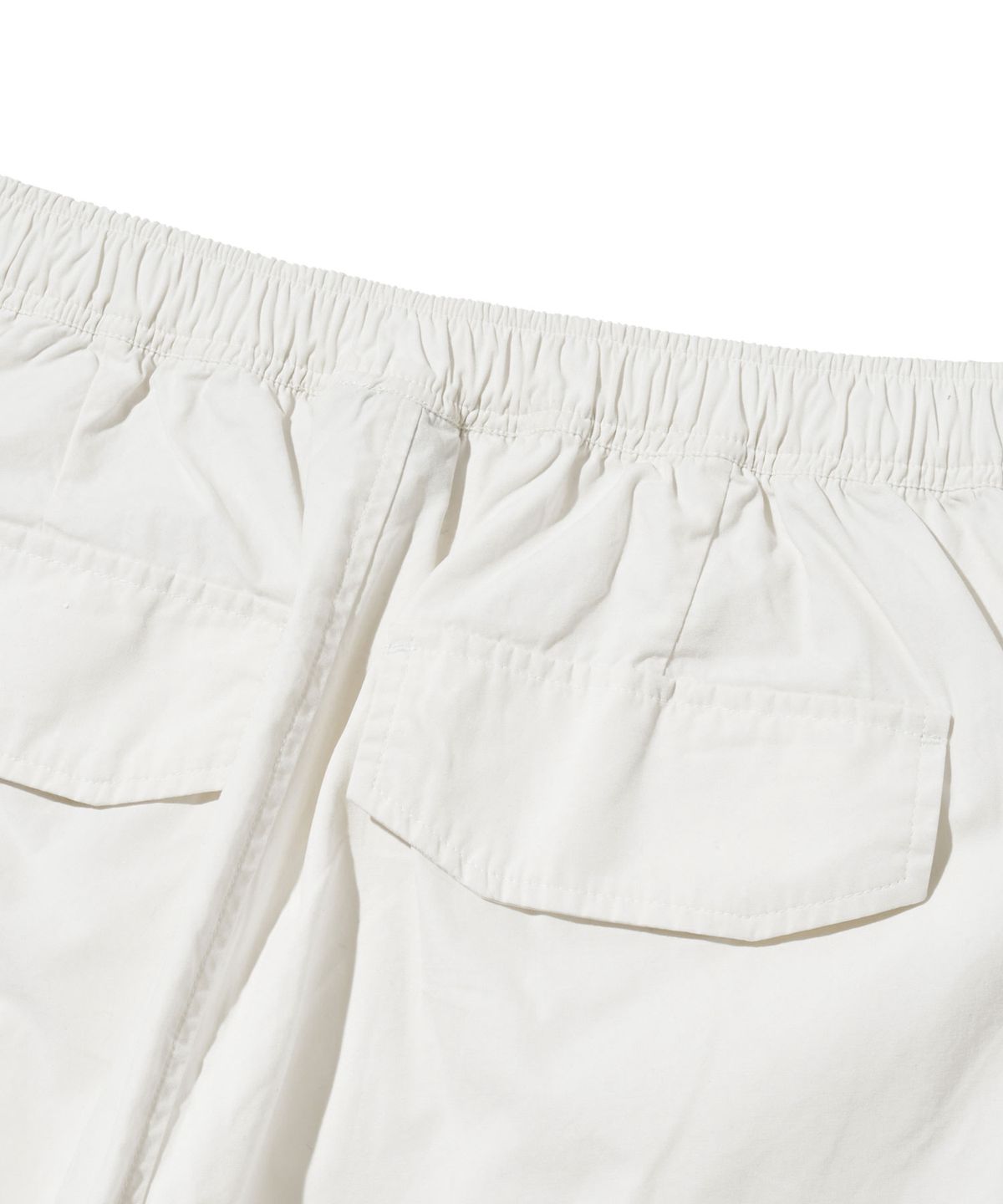 브라운브레스(BROWNBREATH) TAG WASHED CARGO PANTS - CREAM