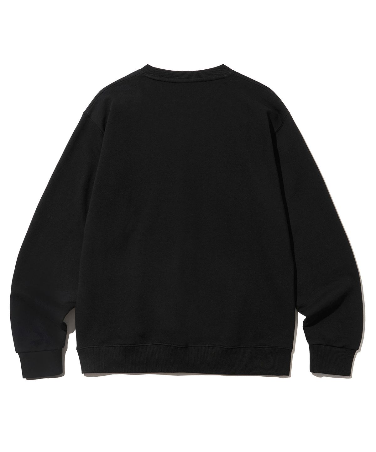 브라운브레스(BROWNBREATH) PART OF TAG CREWNECK - BLACK