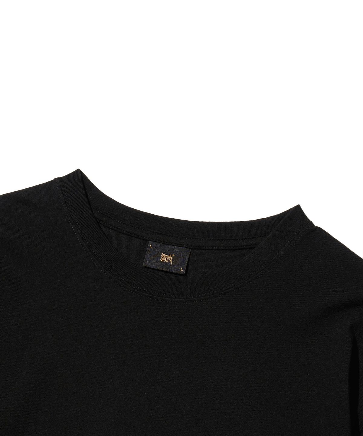 브라운브레스(BROWNBREATH) PYTHONE TAG LONGSLEEVE - BLACK