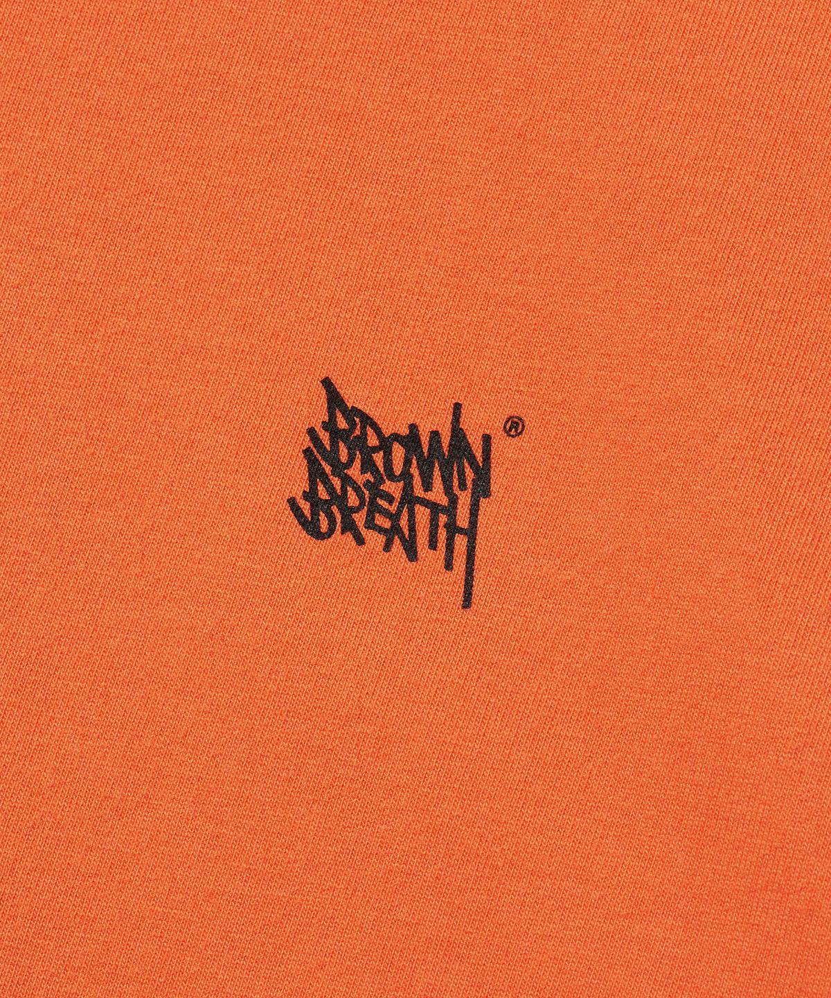 브라운브레스(BROWNBREATH) PYTHONE TAG LONGSLLEVE - ORANGE
