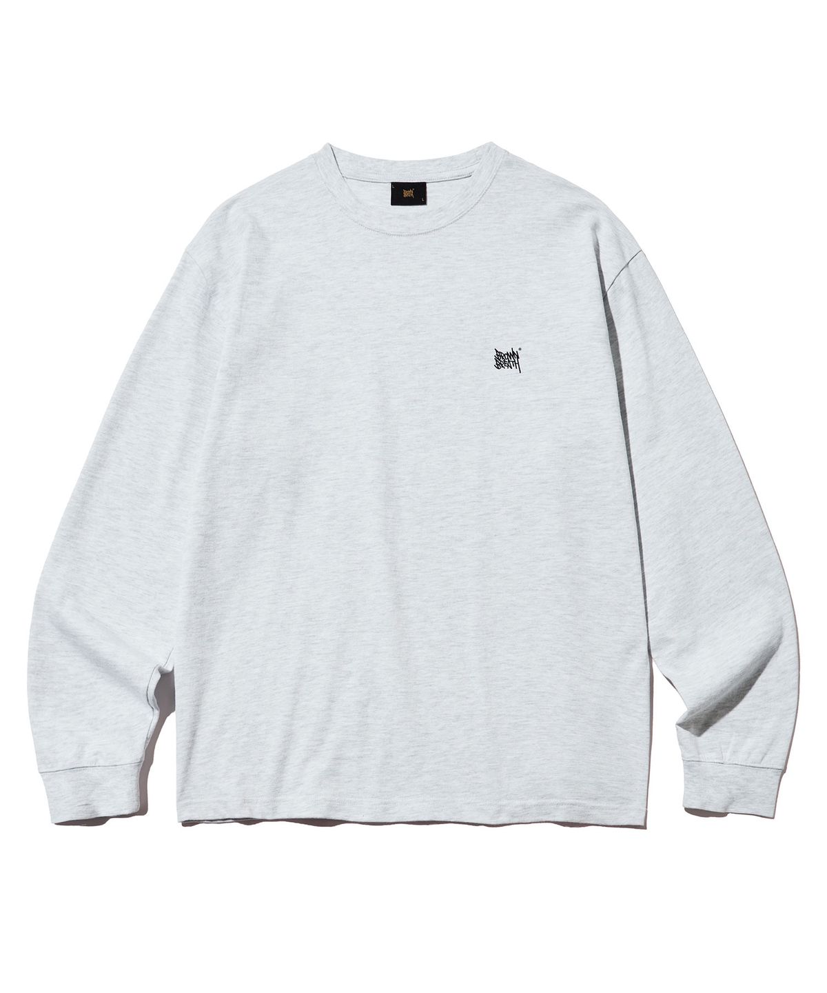 브라운브레스(BROWNBREATH) PYTHONE TAG LONGSLEEVE - ASH
