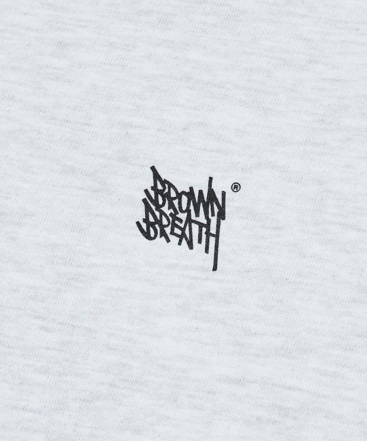 브라운브레스(BROWNBREATH) PYTHONE TAG LONGSLEEVE - ASH