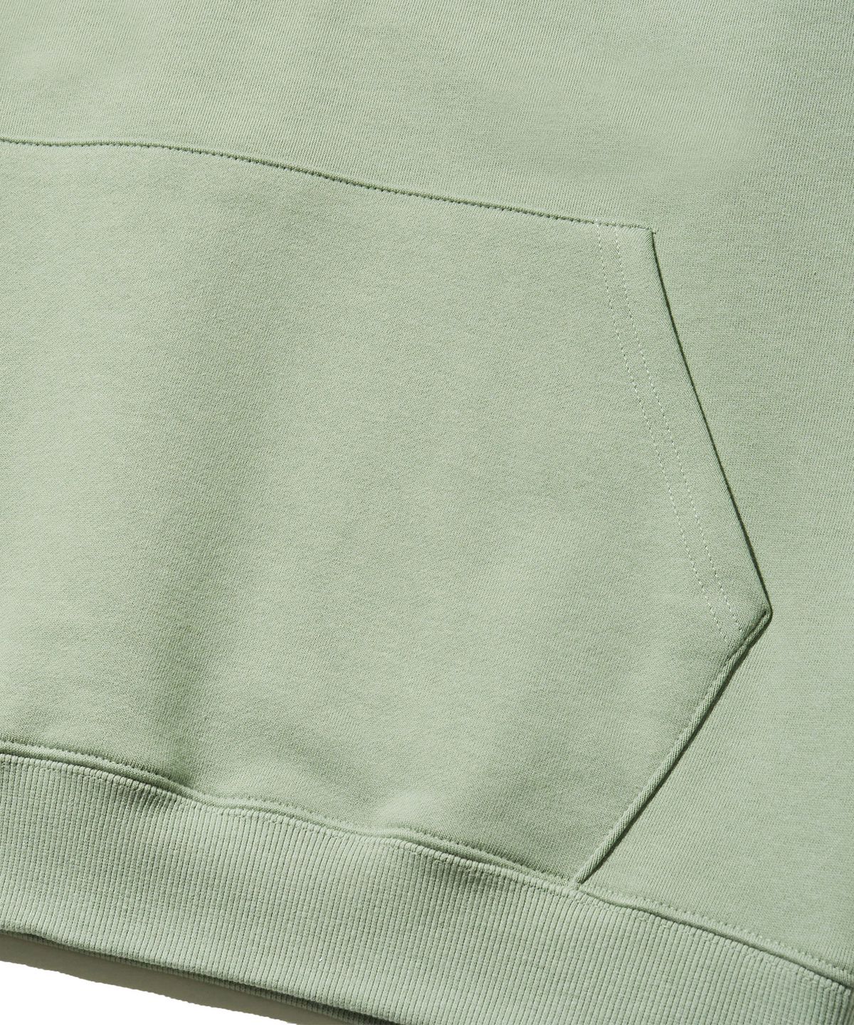 브라운브레스(BROWNBREATH) TAG HOODIE - MINT GREY