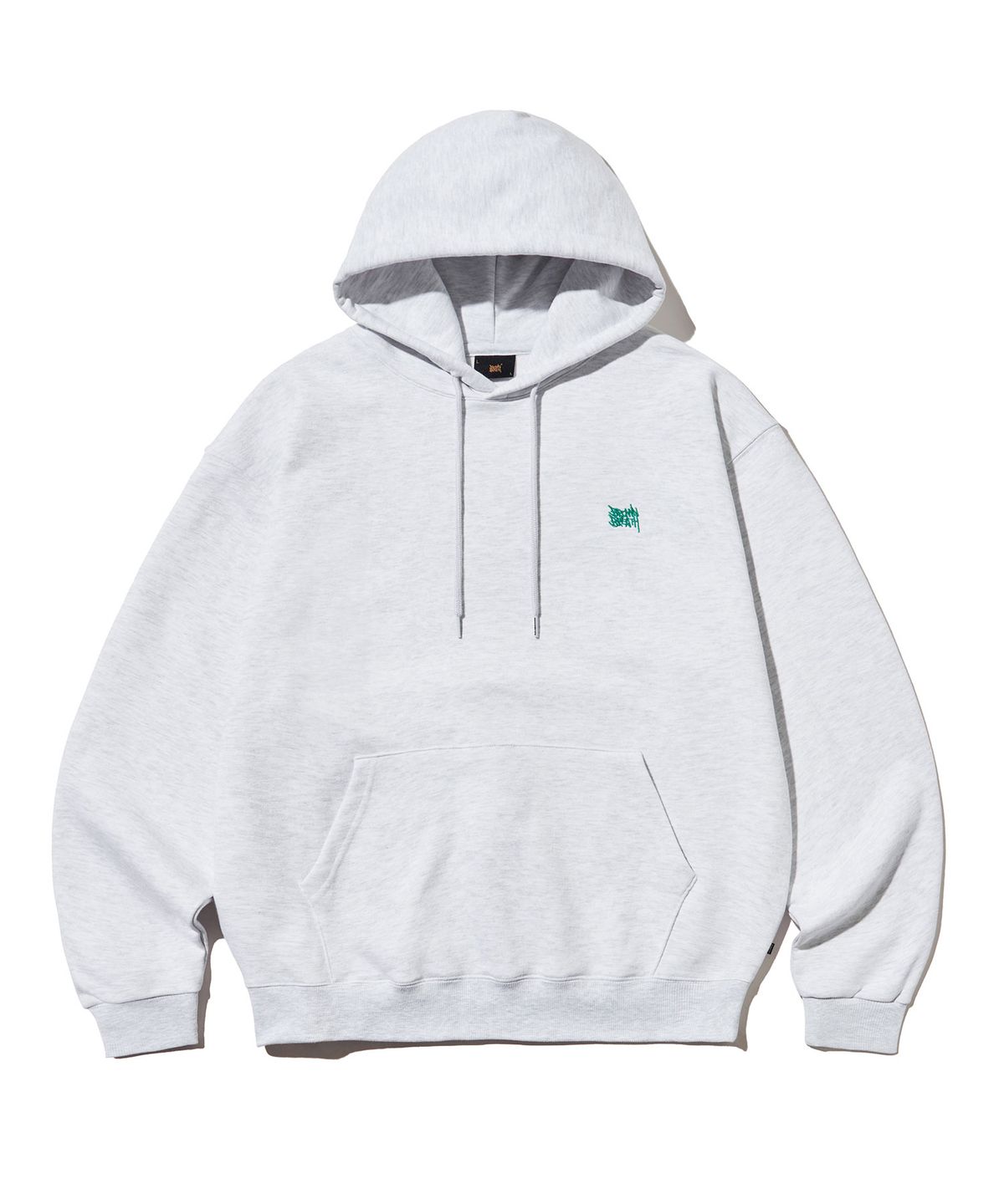 브라운브레스(BROWNBREATH) TAG HOODIE - ASH