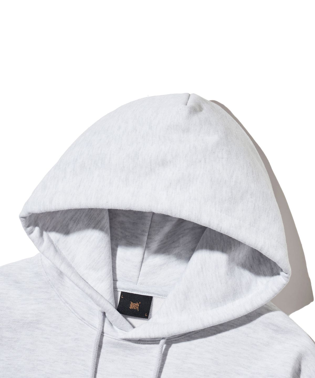 브라운브레스(BROWNBREATH) TAG HOODIE - ASH