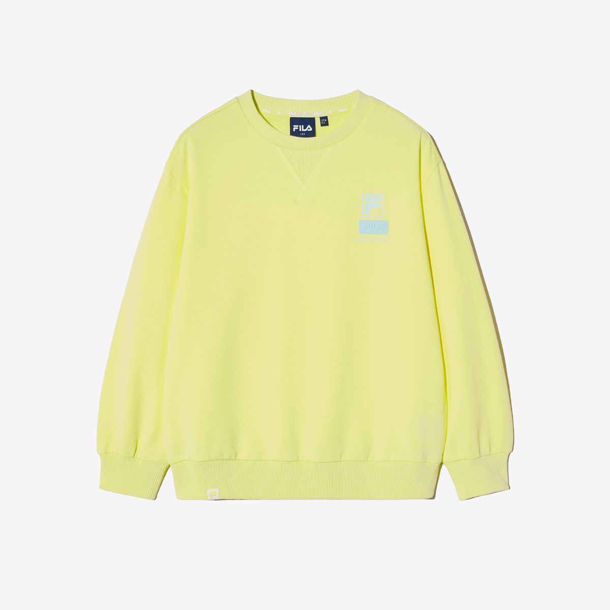 휠라 키즈(FILA KIDS) 베이직 로고 맨투맨