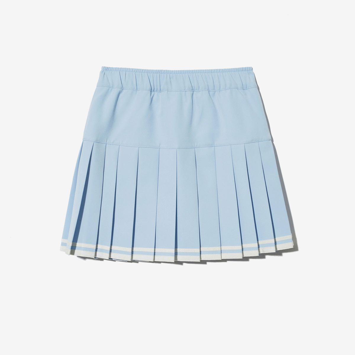 휠라 키즈(FILA KIDS) 밑단 테이프 플리츠 스커트