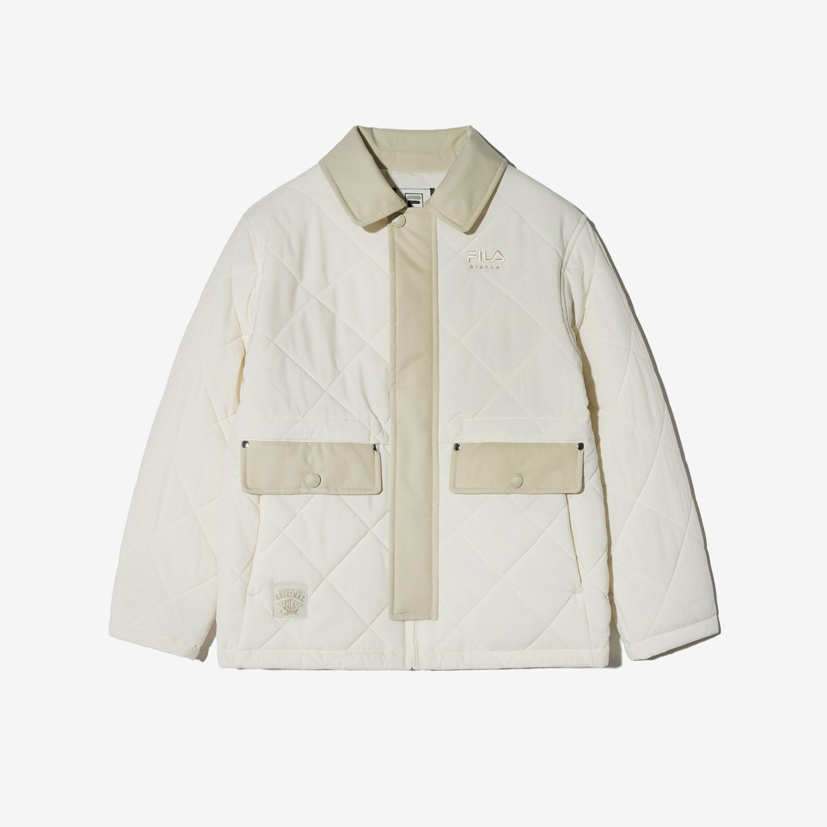 휠라 키즈(FILA KIDS) 신학기 퀼팅 코치 자켓