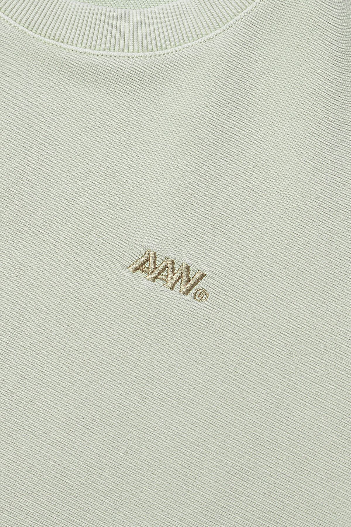 올어바웃뉴(ALL ABOUT NEW) 피그먼트 맨투맨 샌드 ANZ1TM03ASD