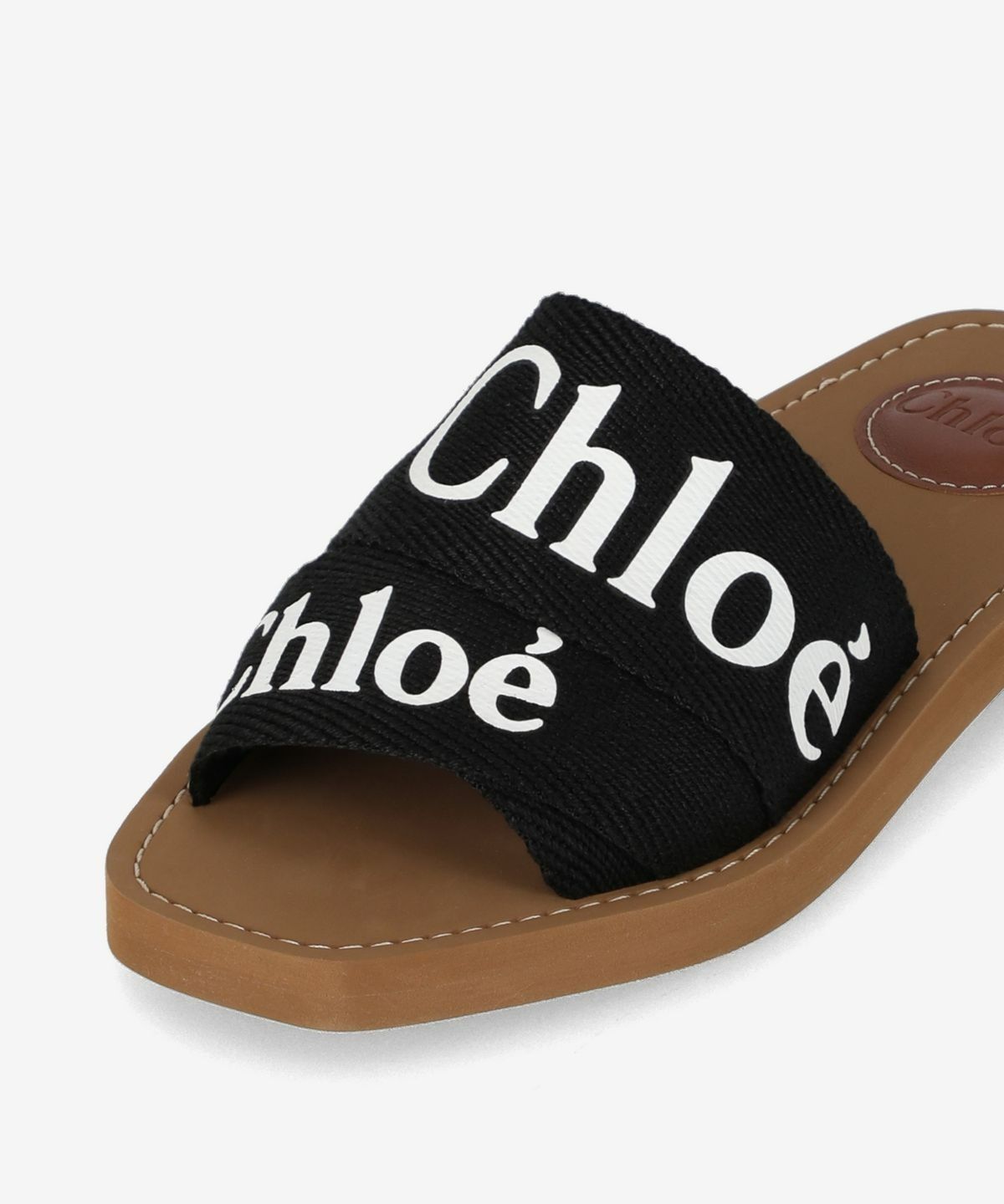 ■Chloe■ Woody Mule Black CHC22U188Z3001 CHC22U188Z3001SS25 MUSINSA | CHLOE Woody Mule - Black / CHC22U188Z3001