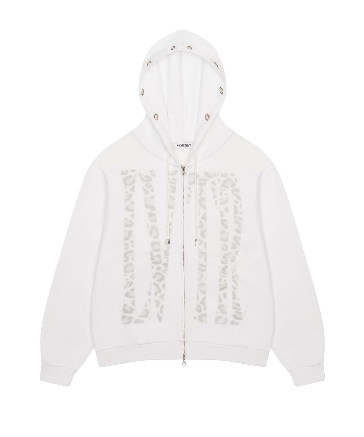 러브이즈트루(LUVISTRUE) LVTR HOOD ZIPUP(WHITE)