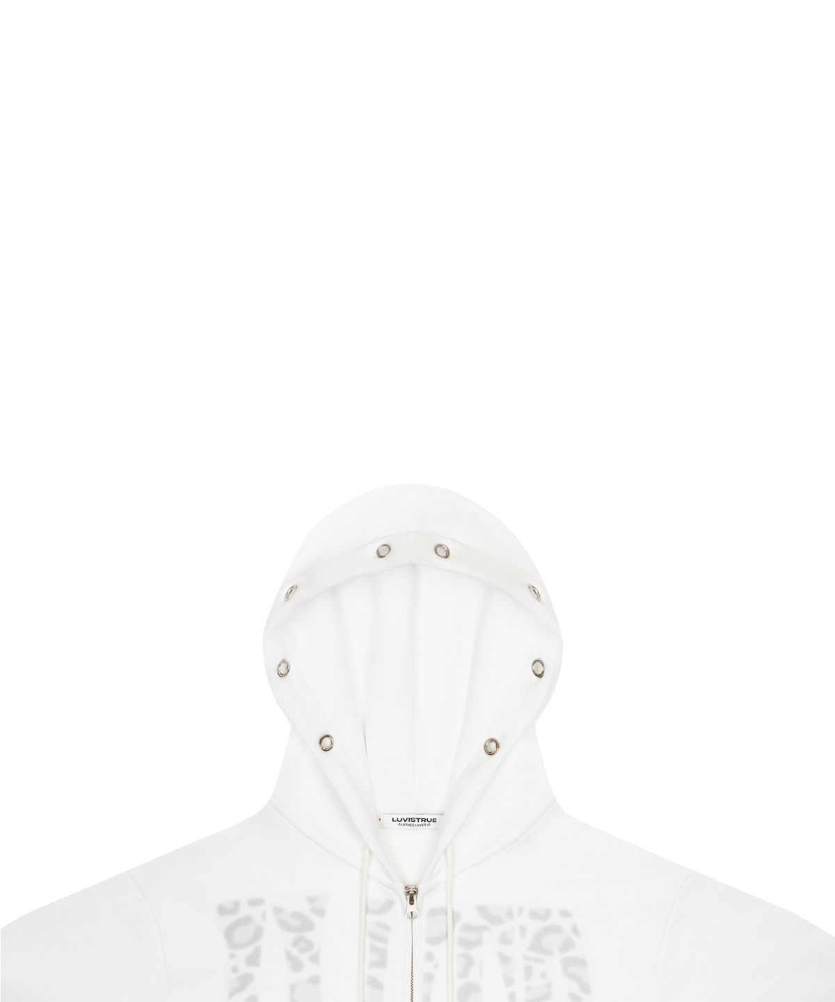 러브이즈트루(LUVISTRUE) LVTR HOOD ZIPUP(WHITE)