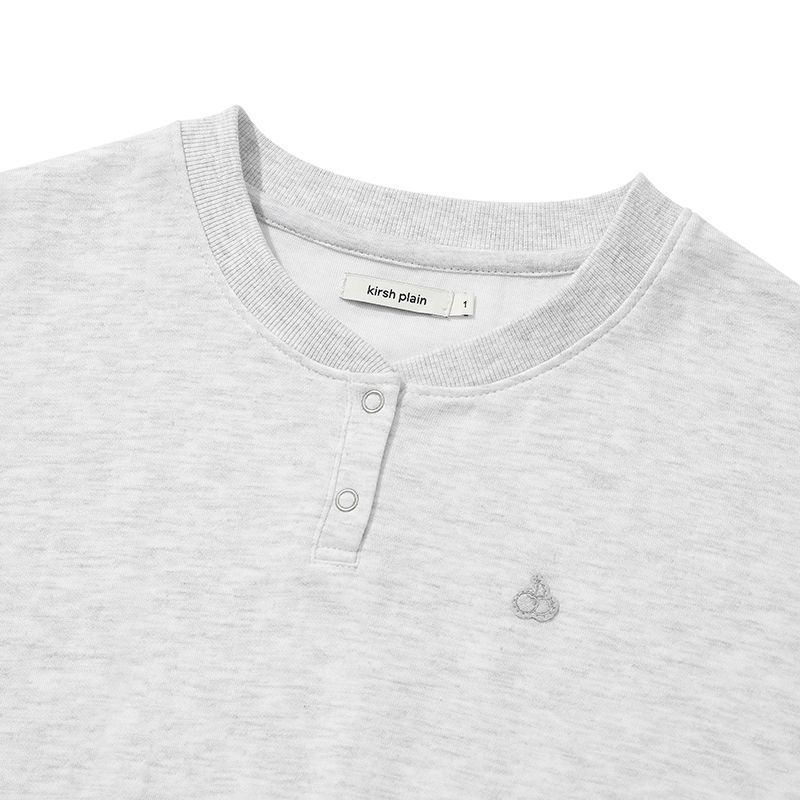 ★KIRSH★ Kirsch Plain Button Point Sweatshirt Dark Navy KIRSH PLAIN BUTTON POINT SWEATSHIRT [DARK NAVY] - KIRSH | 60
