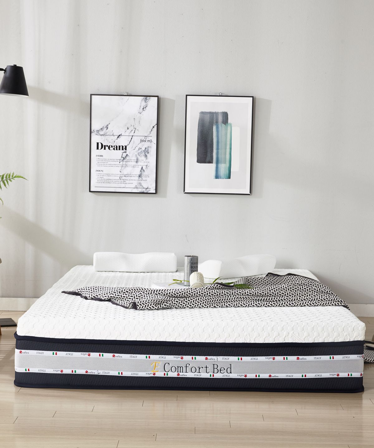 샤이닝홈(SHININGHOME) 뉴아즈 몬트 템퍼 메모리폼 롤팩 매트리스 SS/Q/K 3size
