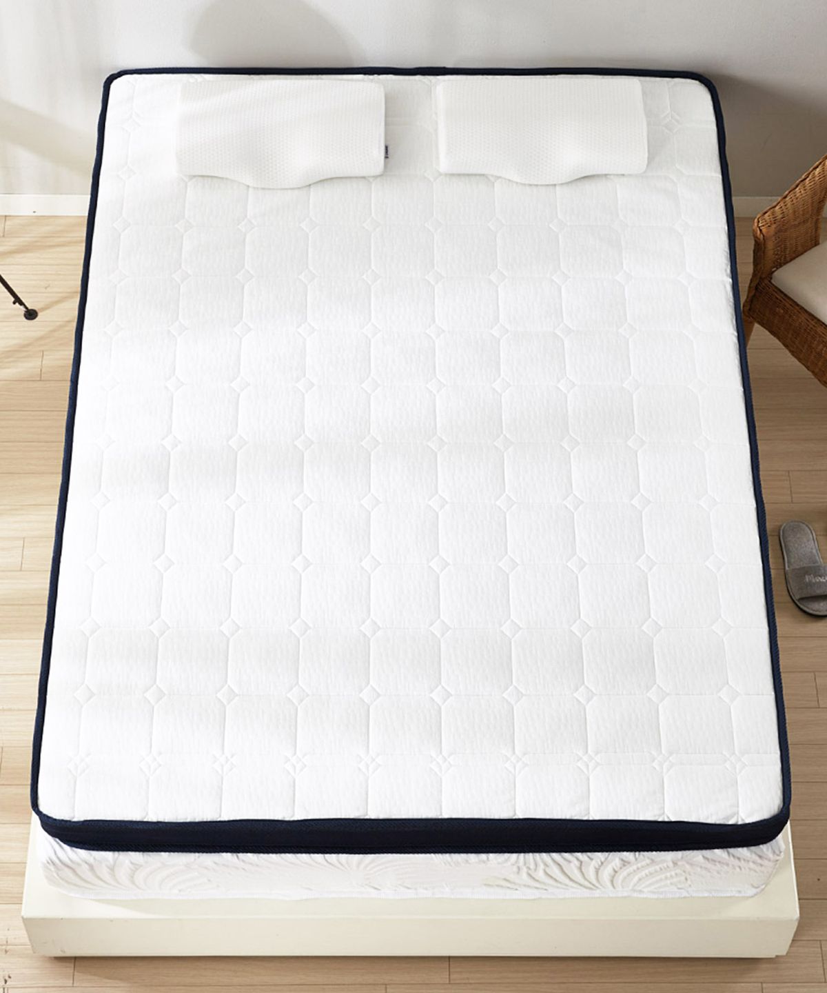 샤이닝홈(SHININGHOME) 뉴아즈 버드 슬림 롤팩 토퍼 매트리스 S/SS/Q 3size