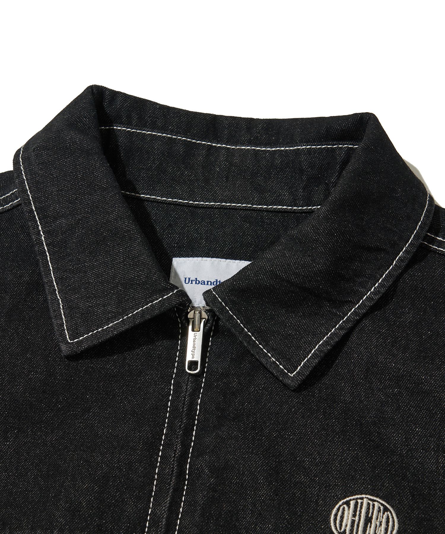アウターその他 Urbandtype. Denim Stitch Crop Jacket Black MUSINSA | URBANDTYPE Denim Stitch Crop Jacket_Black