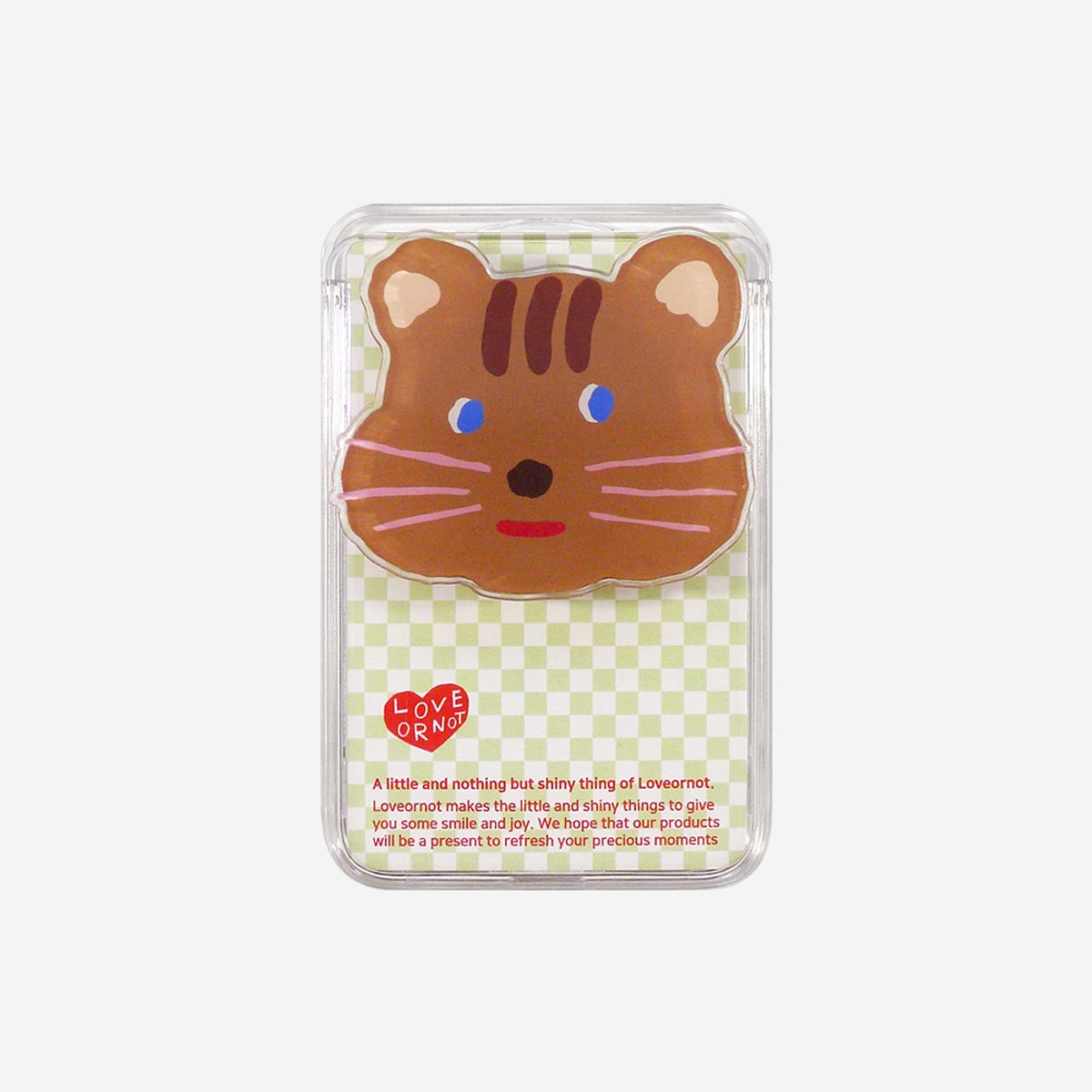 러브오낫(LOVE OR NOT) 맥세이프 카드톡_Chubby Cheeks Squirrel Magsafe Card-Tok