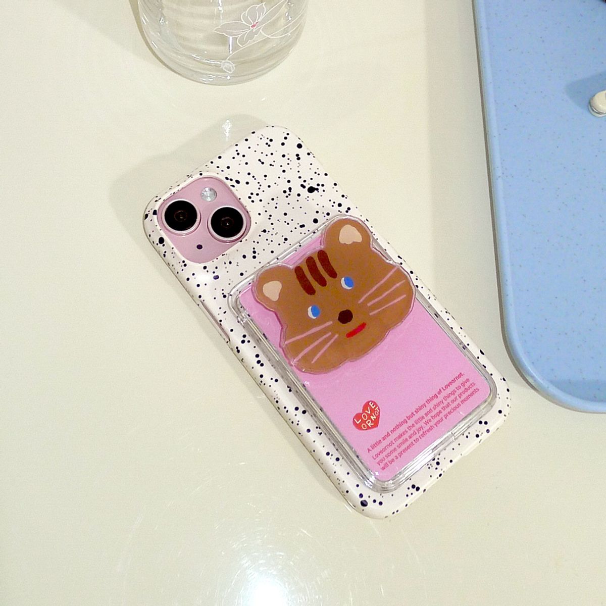 러브오낫(LOVE OR NOT) 맥세이프 카드톡_Chubby Cheeks Squirrel Magsafe Card-Tok