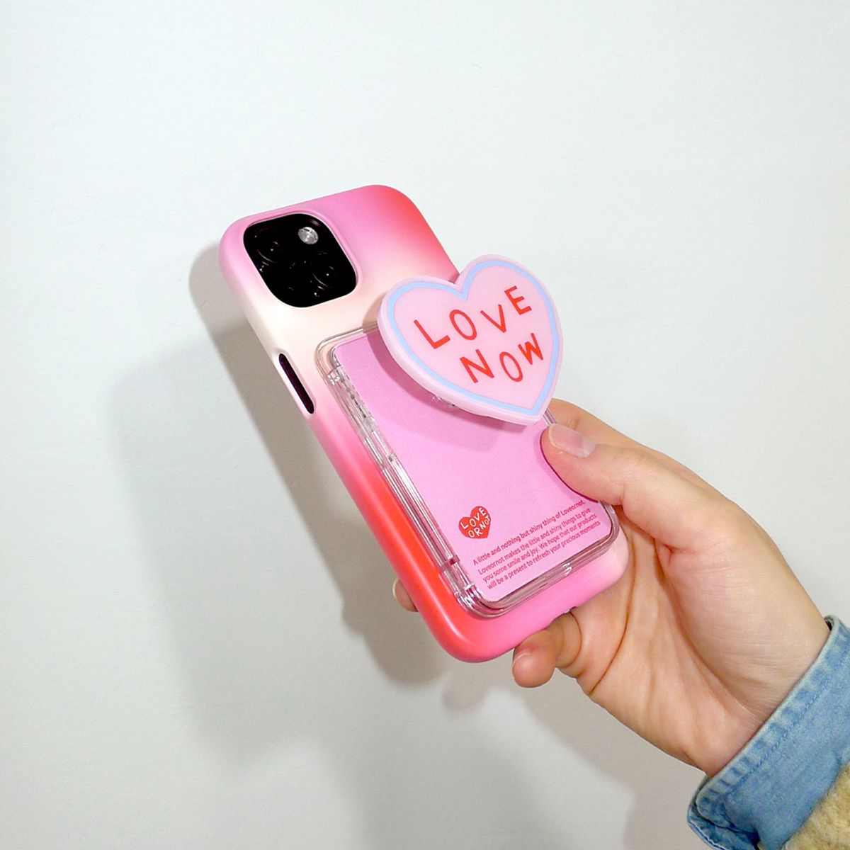 러브오낫(LOVE OR NOT) 맥세이프 카드톡_Love Now Magsafe Card-Tok