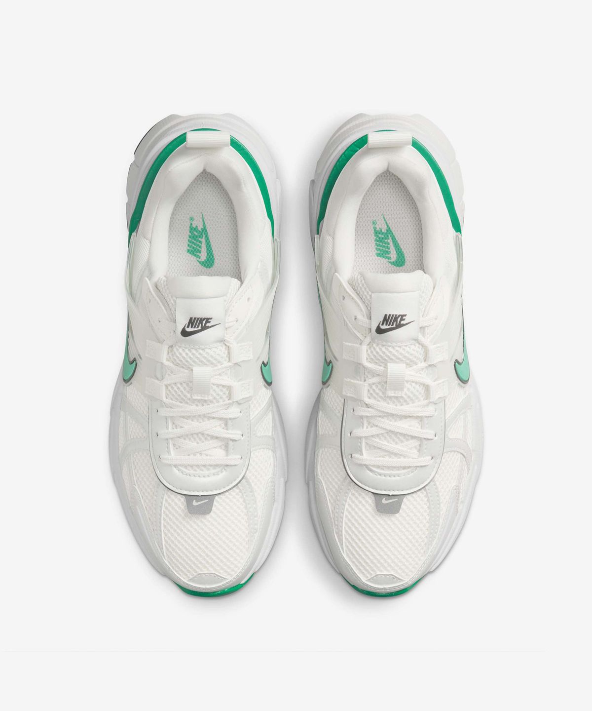나이키(NIKE) V2K 런 W - 세일:페일 아이보리:블랙:스타디움 그린 / FD0736-107