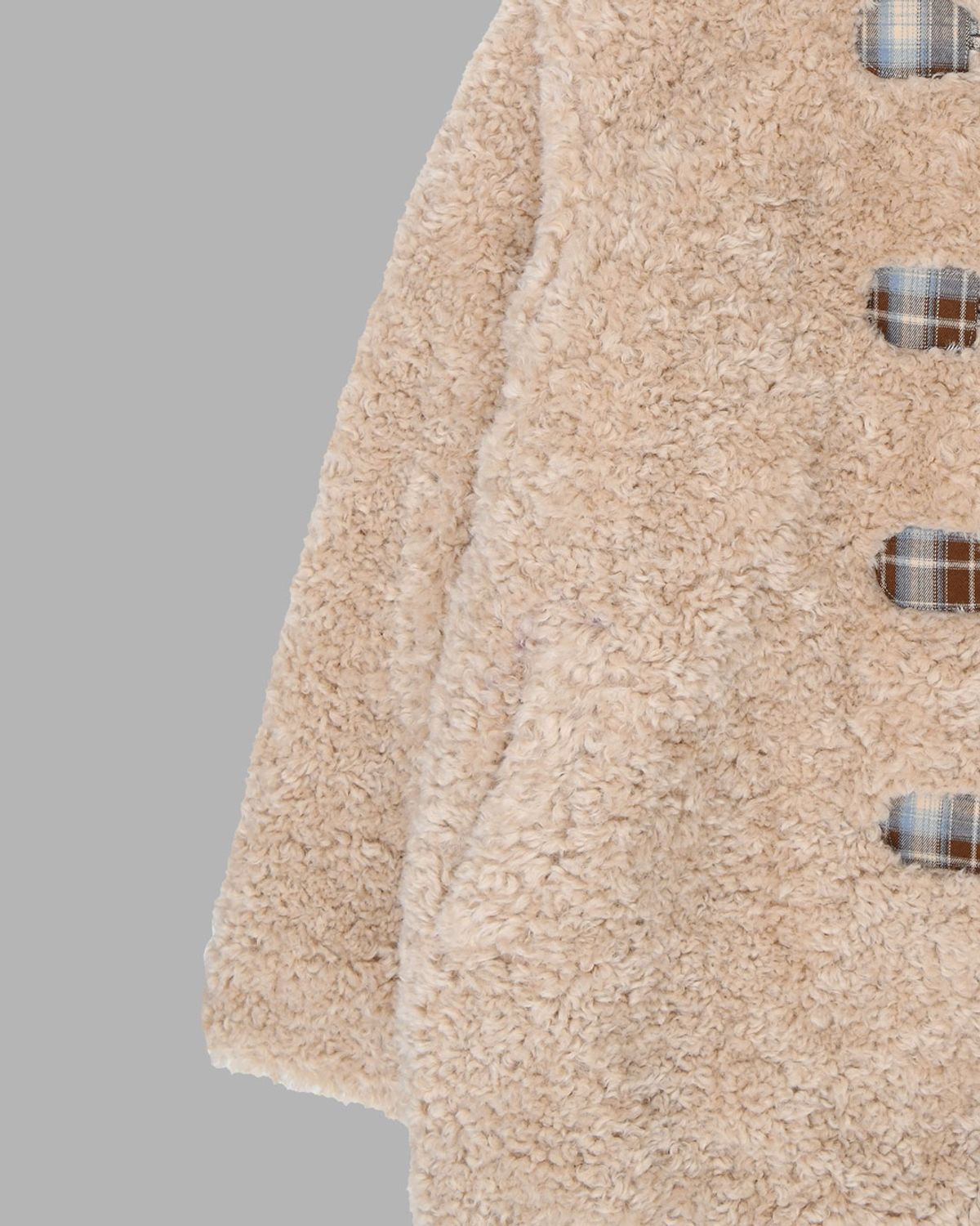 더뮤지엄비지터(THEMUSEUMVISITOR) FUR JACKET (BEIGE)
