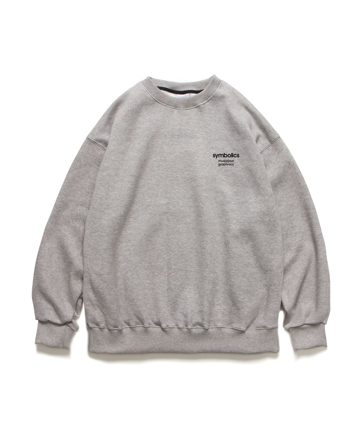 앱놀머씽(ABNORMALTHING) 심볼릭스 크루넥 블랙 (SYMBOLICS CREWNECK BLACK)