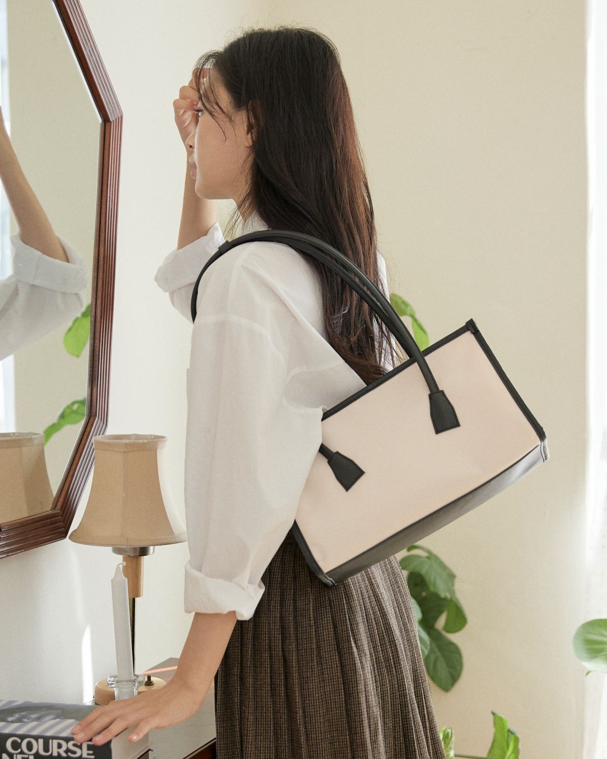 프로젝트 1907(PROJECT1907) [PLASTIC] Canvas Tote Bag (2 Color)