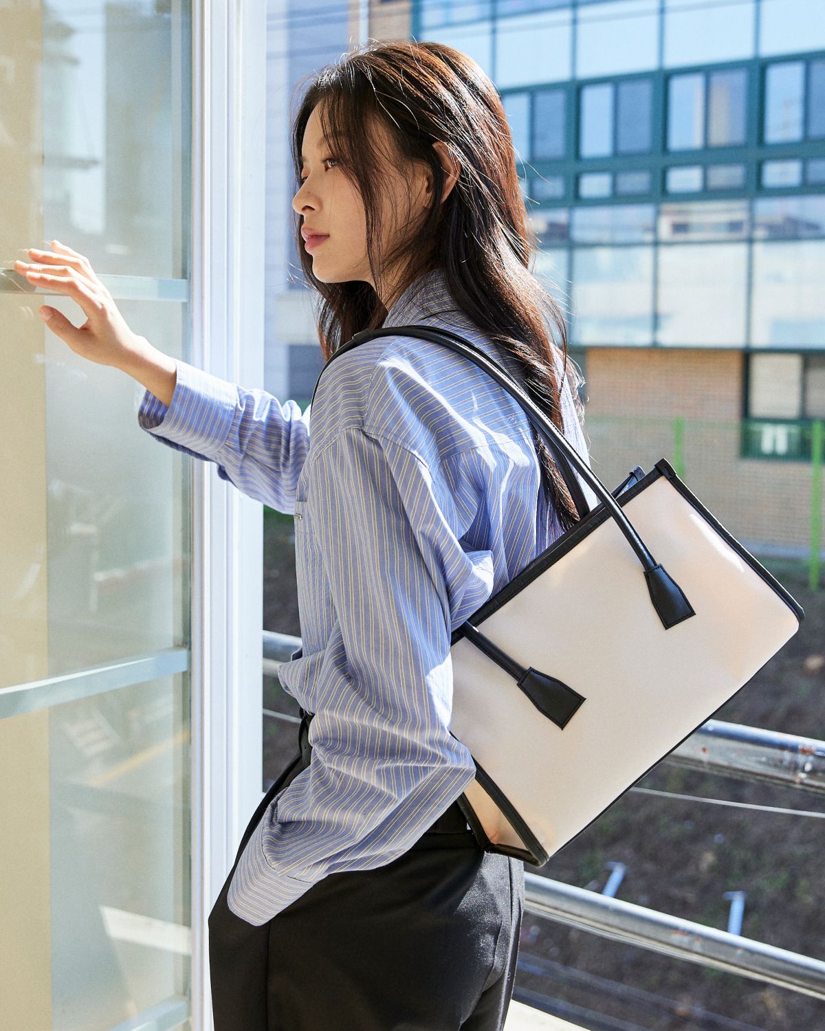 프로젝트 1907(PROJECT1907) [PLASTIC] Canvas Tote Bag (2 Color)