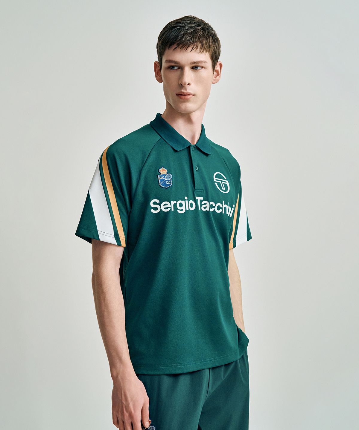 세르지오 타키니(SERGIO TACCHINI) M MC 엘리 스태프 폴로 (Green)