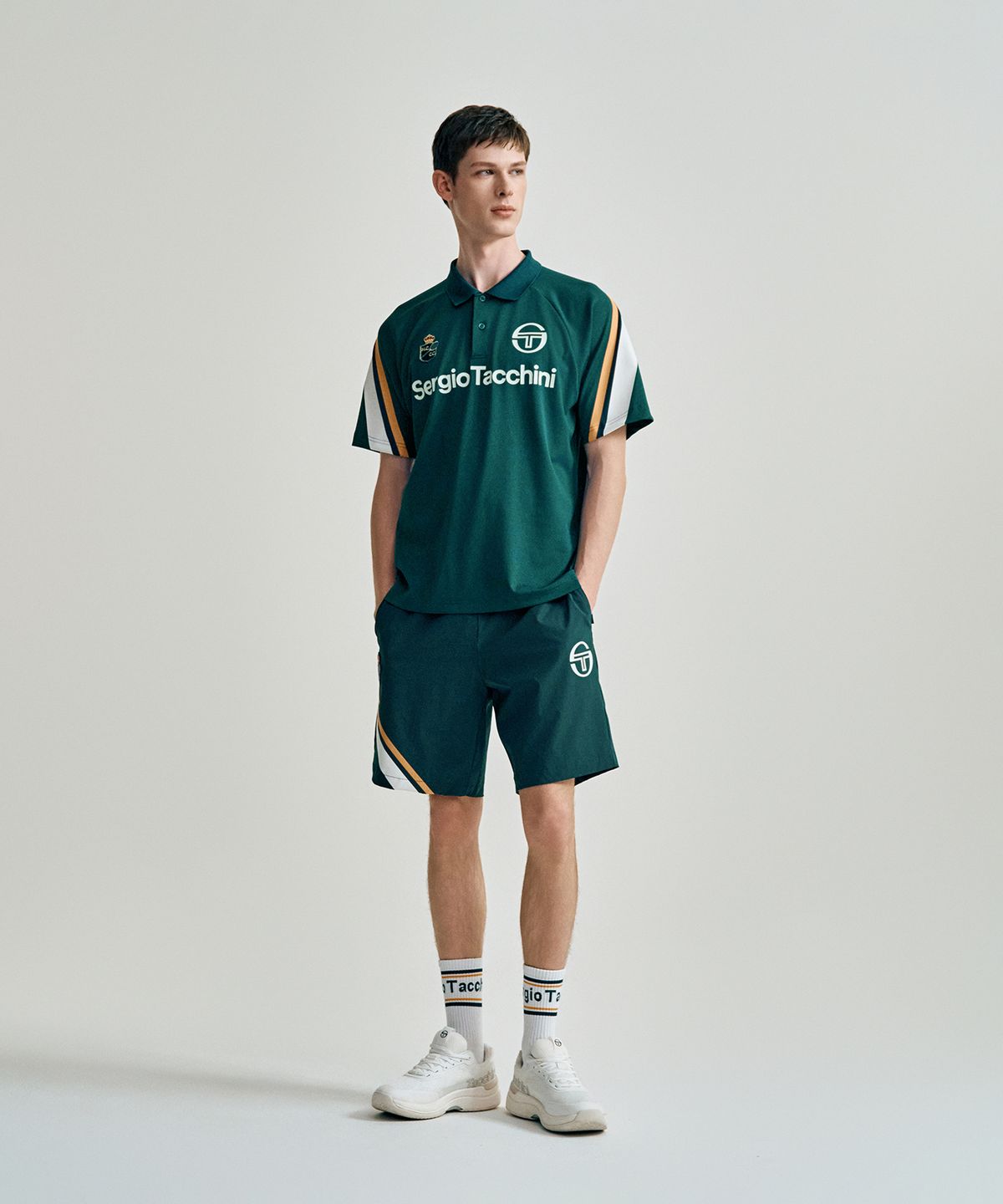 세르지오 타키니(SERGIO TACCHINI) M MC 엘리 스태프 폴로 (Green)