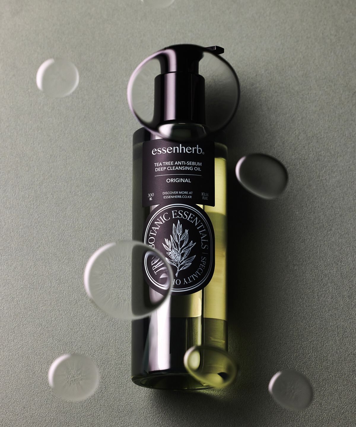 에센허브(ESSENHERB) 티트리 안티 세범 딥 클렌징 오일 300ml