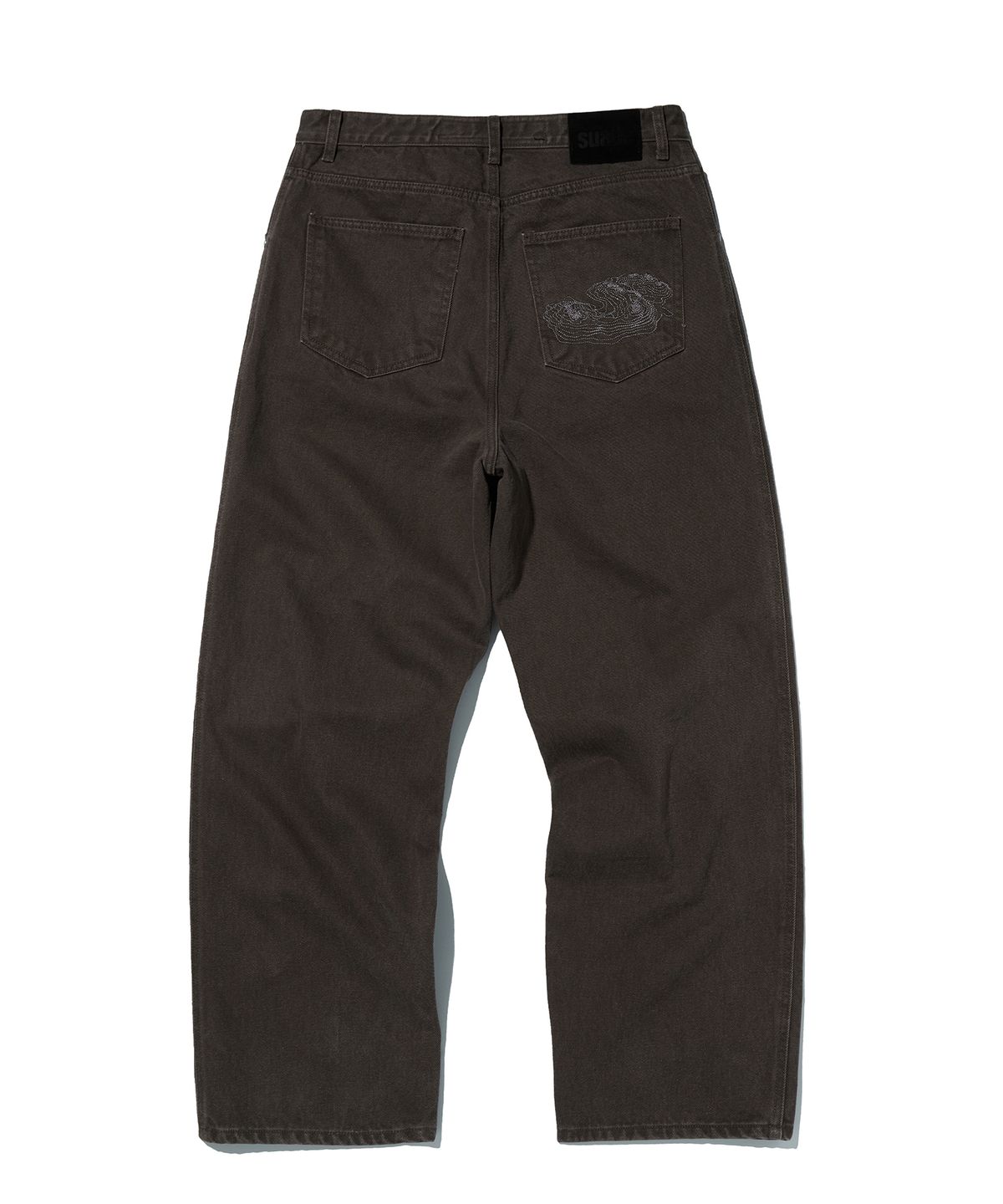 스웨이드(SUADE) CONTOUR POCKET DENIM [BROWN]