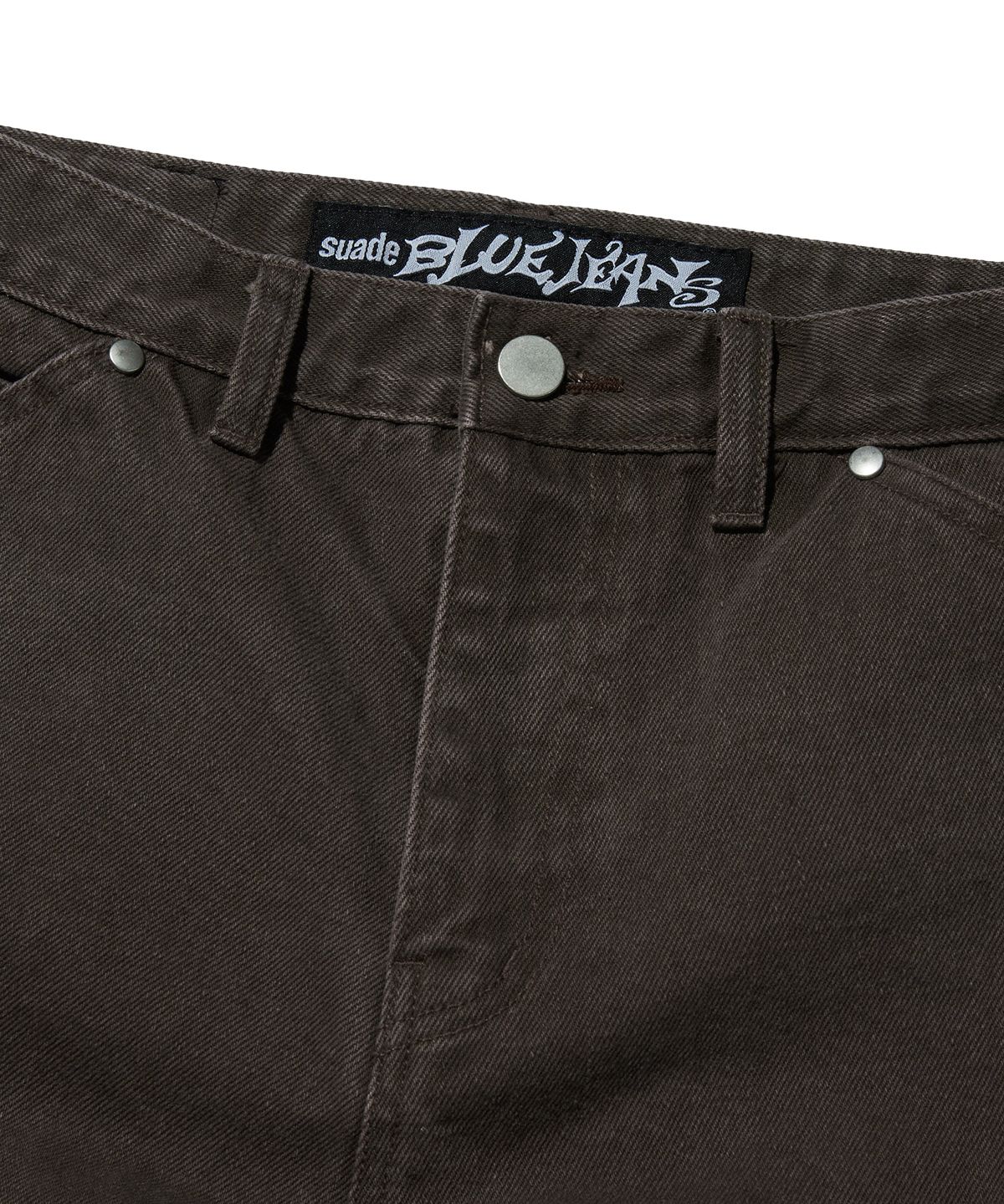 스웨이드(SUADE) CONTOUR POCKET DENIM [BROWN]