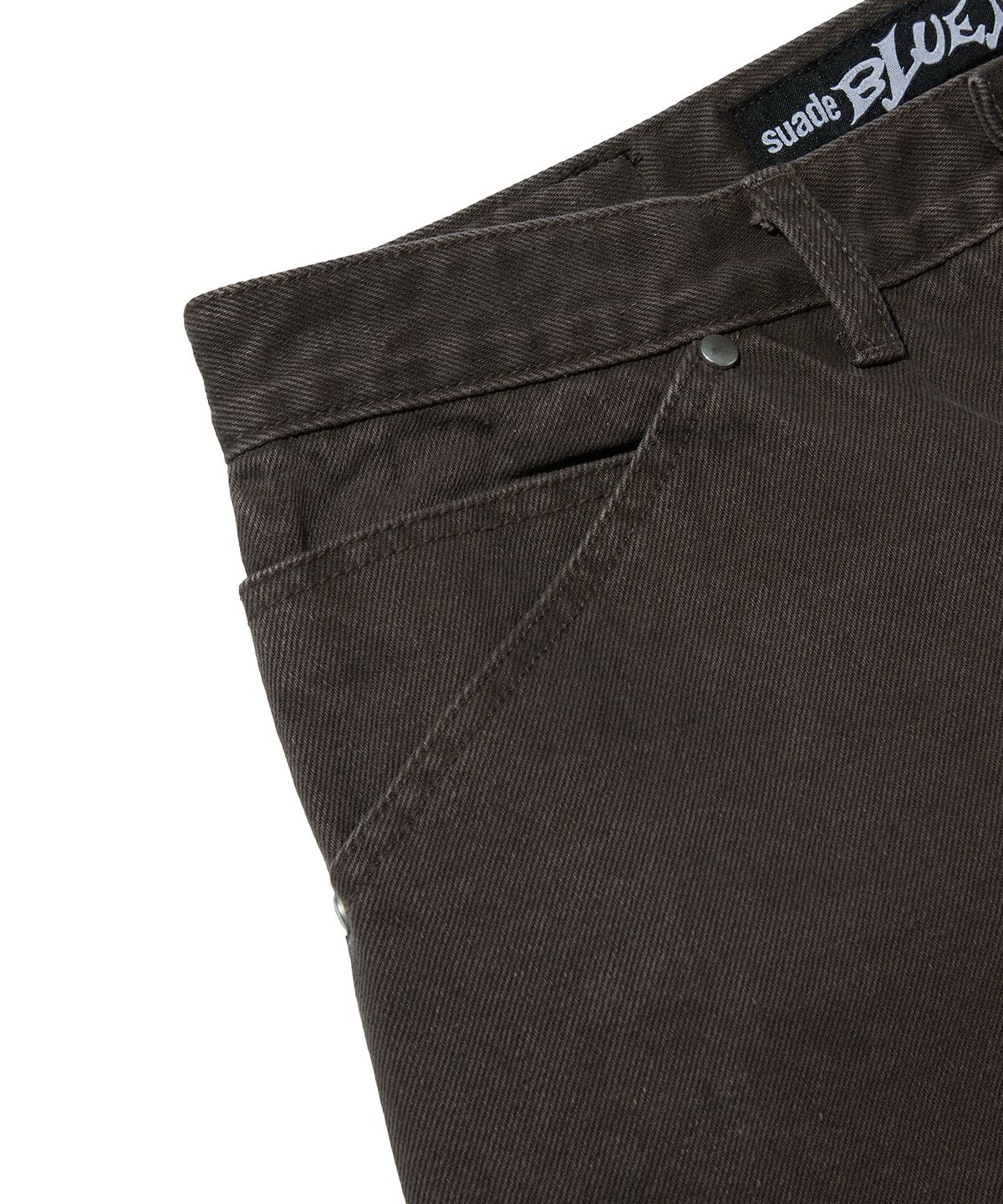 스웨이드(SUADE) CONTOUR POCKET DENIM [BROWN]