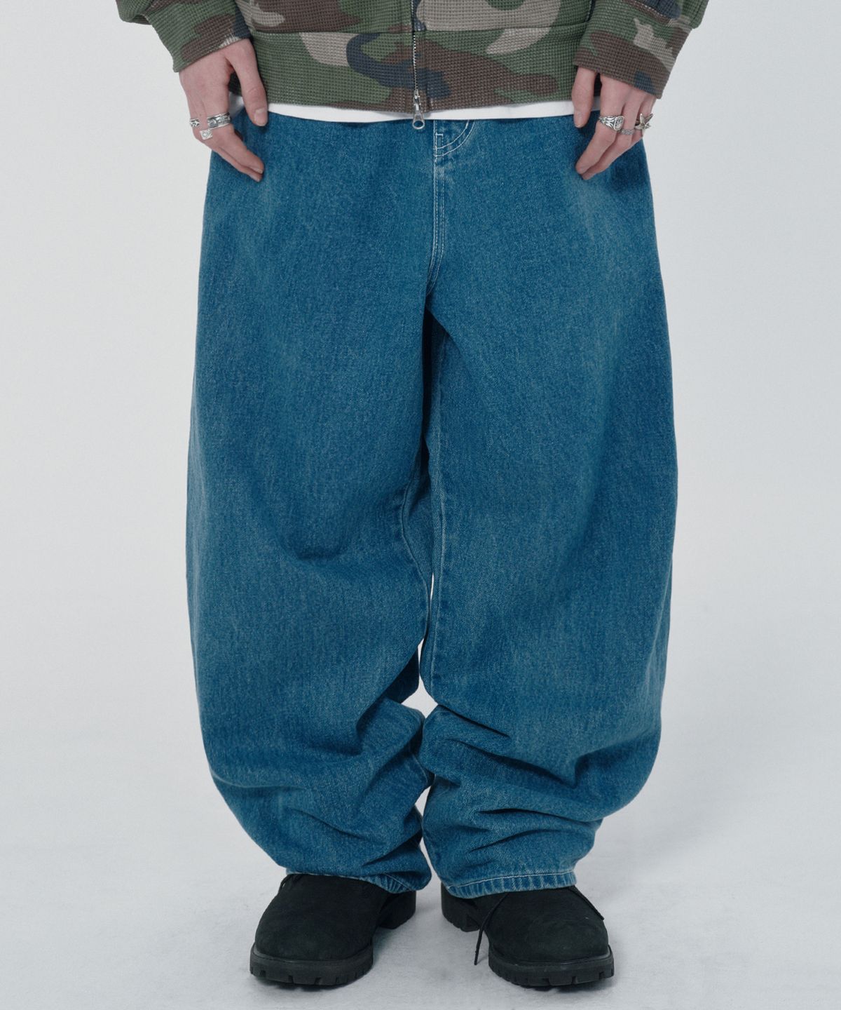 스웨이드(SUADE) CONTOUR POCKET DENIM [BLUE]