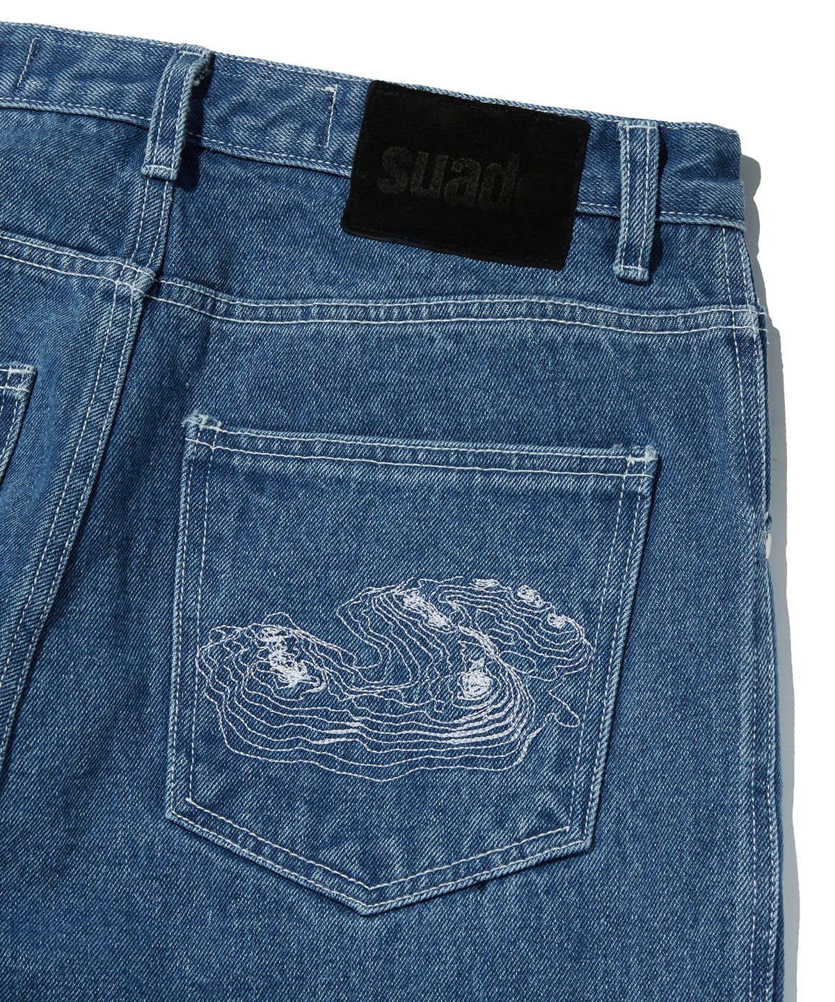스웨이드(SUADE) CONTOUR POCKET DENIM [BLUE]