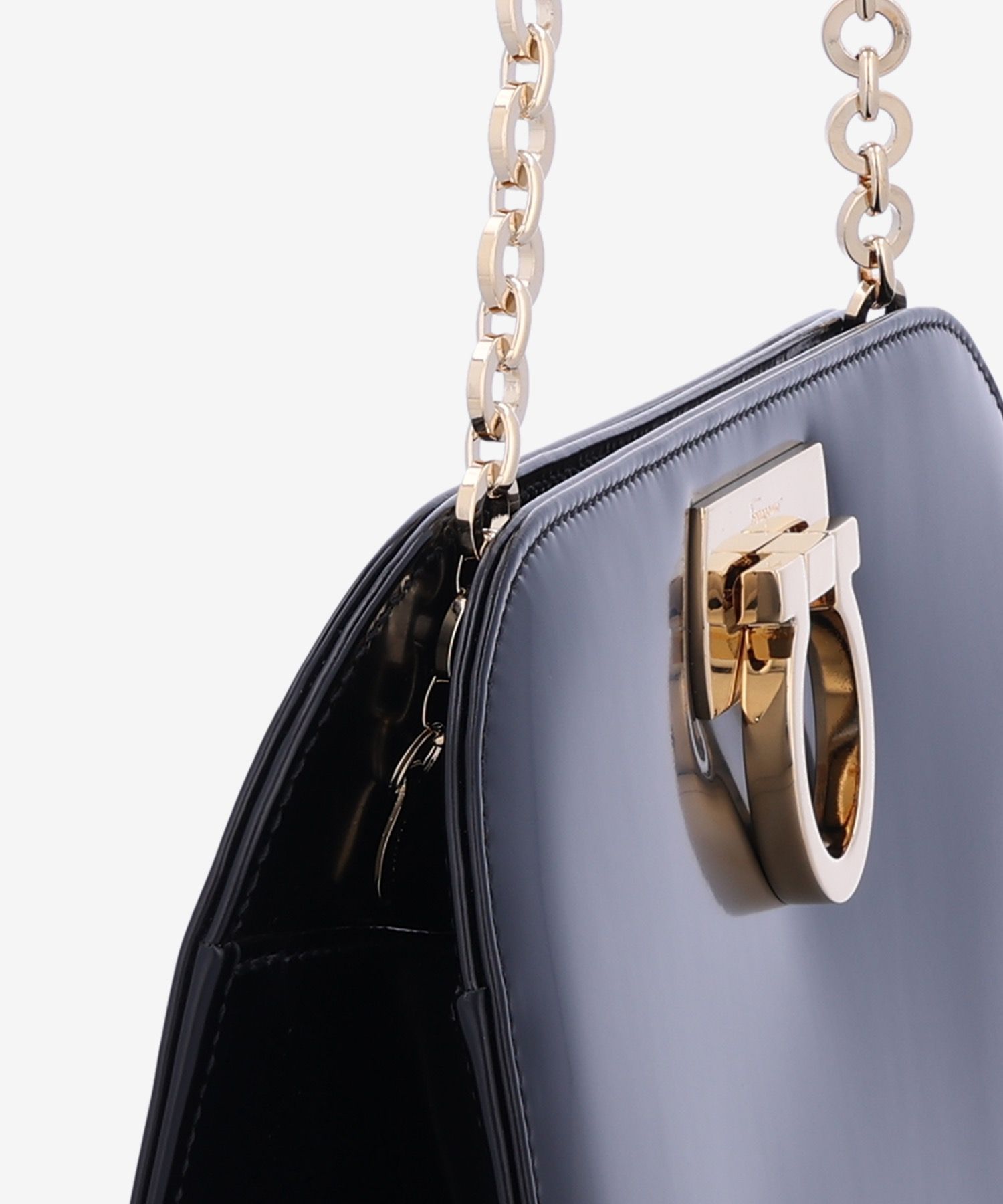 ■FERRAGAMO■ Small Diana Clutch Black 210587560469 21058756 Diana clutch - Women | Ferragamo