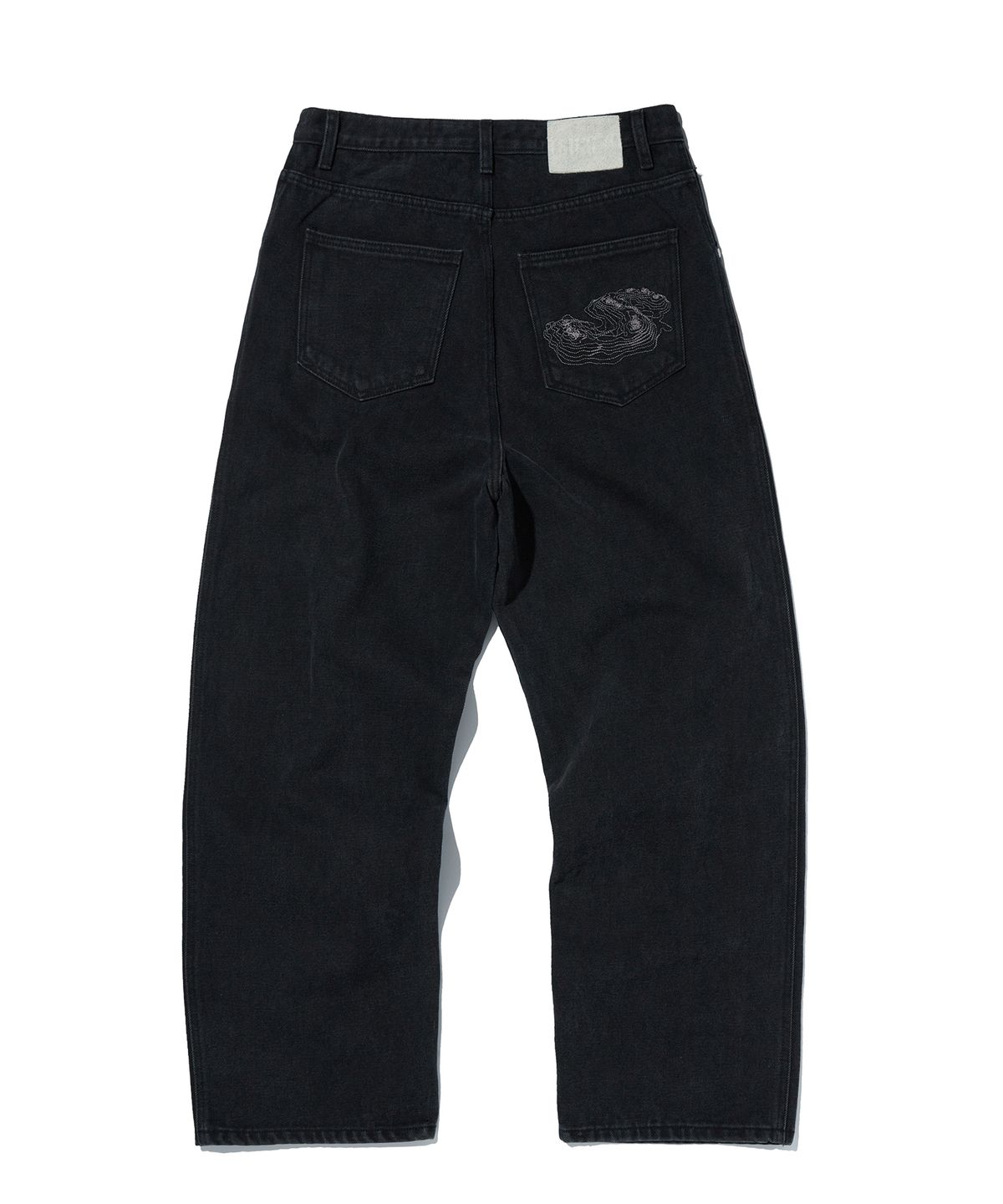 스웨이드(SUADE) CONTOUR POCKET DENIM [BLACK]