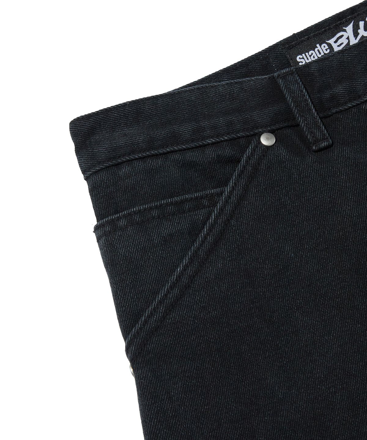 스웨이드(SUADE) CONTOUR POCKET DENIM [BLACK]