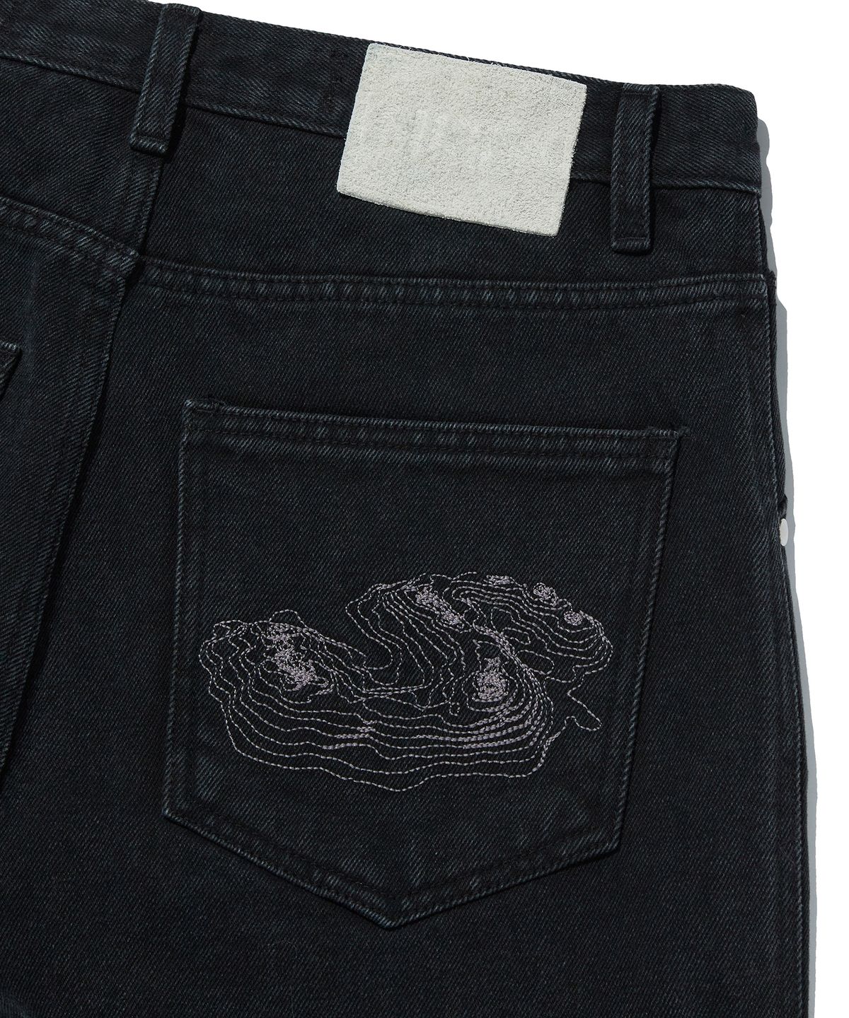 스웨이드(SUADE) CONTOUR POCKET DENIM [BLACK]