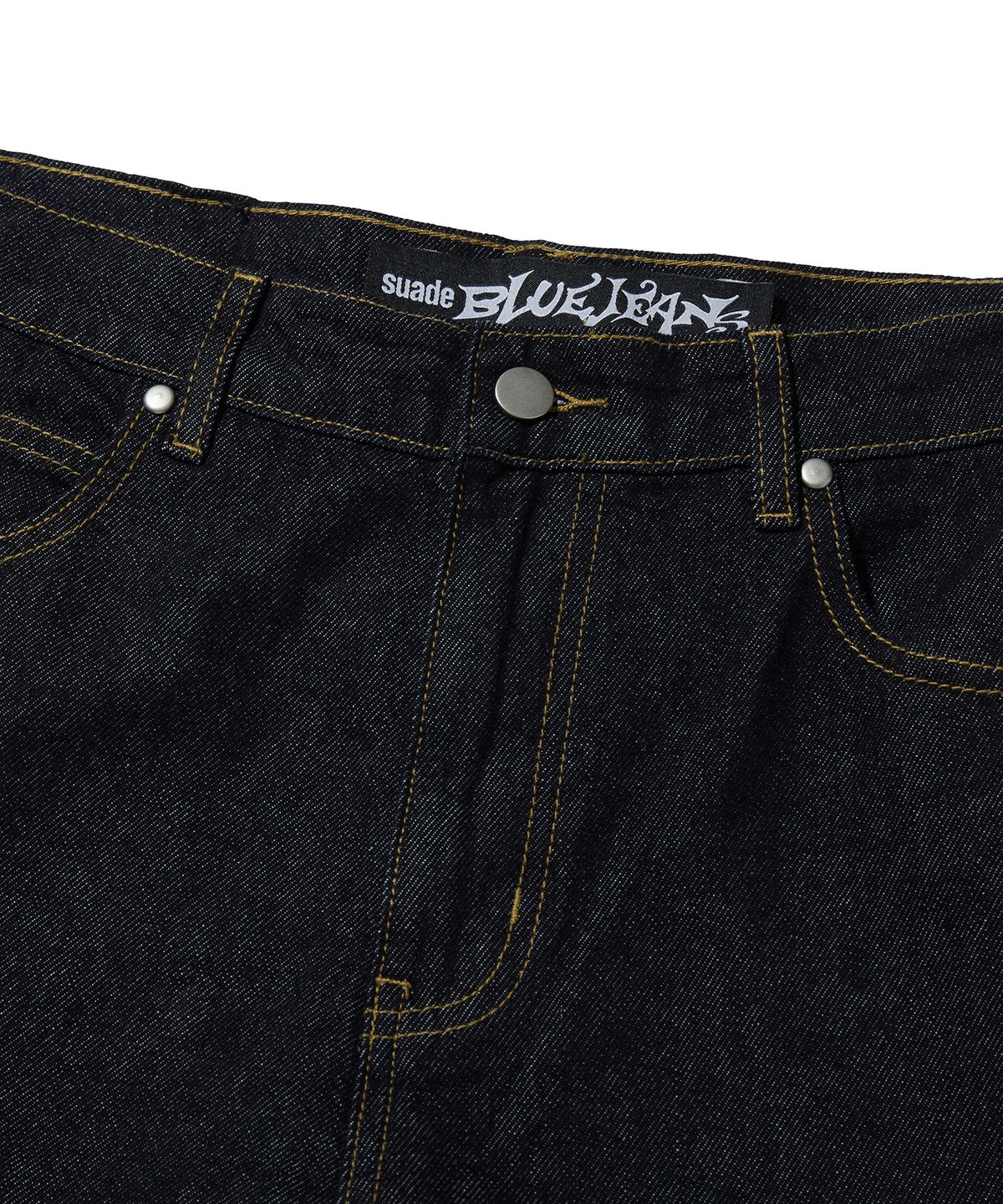 스웨이드(SUADE) BAGGY DENIM [RAW INDIGO]